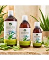 Ekologiczny sok z aloesu do picia Lanzaloe pojemności 250 ml 500 ml i 1000 ml z Lanzarote